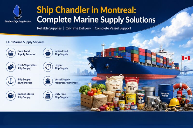 Ship Chandler in Montreal Complete Marine Supply Solutions